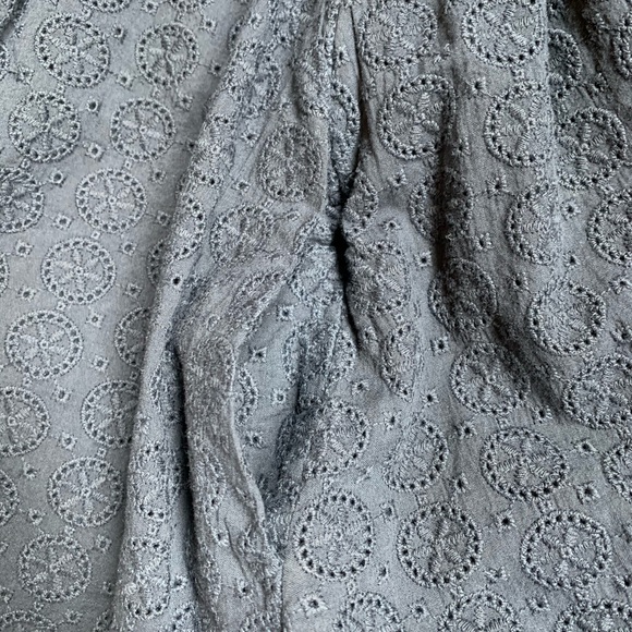 Zara Navy eyelet dress summer dress halter with pockets size small - Picture 7 of 7